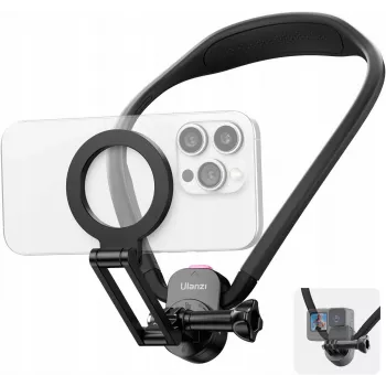 ULANZI MG14 magnetiskt nackfäste POV-fäste för mobil GoPro DJI Insta360