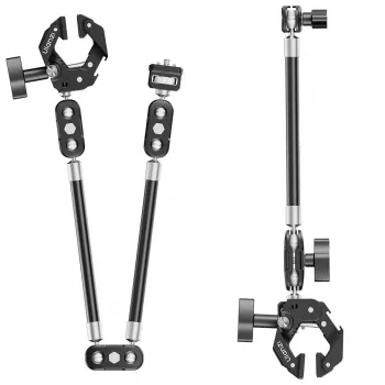 Ulanzi CO78 ledad Magic Arm-sats med Super Clamp - tvådelad