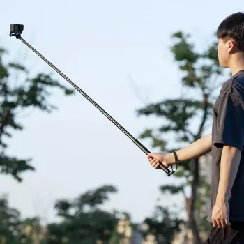 Ulanzi MT-57 selfie-stick-stativ med Bluetooth-fjärrutlösare, svart