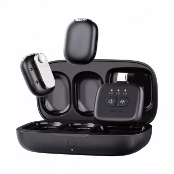 Ulanzi A30 Tiny Wireless Audio Transmission Set – USB-C, svart