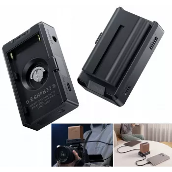 ULANZI PA03 USB-C PD-strömplatta för Sony NP-F-serie batterier