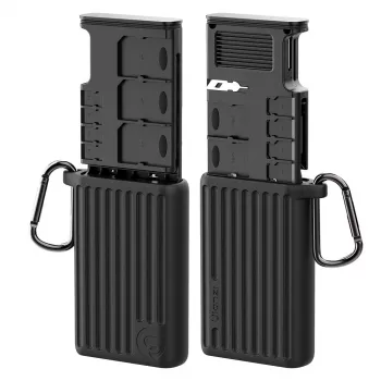 Ulanzi MCR-01 USB-C 3.1 Gen 1 SD/MicroSD-kortläsare - Space Gray