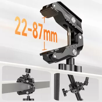 Ulanzi HD02 Magic Arm med klämma, 1/4 inch-gänga