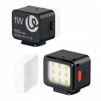 Ulanzi DG01 LED-videolampa – WB (5600K)