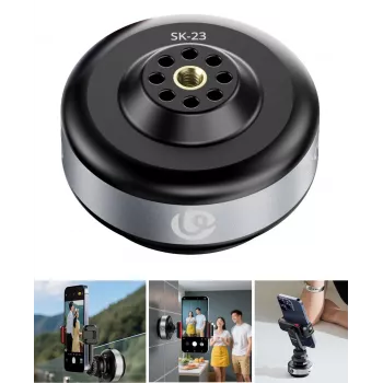 ULANZI SK-23 elektriskt vakuumsugfäste med 1/4 inch skruv för telefon/kamera