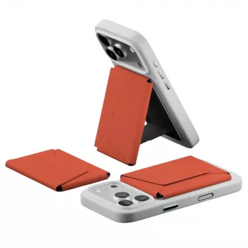 Moft AgileTravel MagSafe plånboksstativ Clay