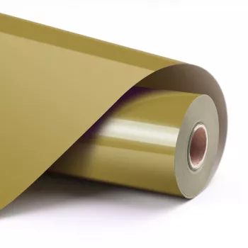 LOKLIK Basic värmetransfervinyl - guld - 30,5 x 180 cm (12