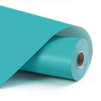 LOKLIK permanent självhäftande vinylfilm matt - Tiffany Blue - 30,5 x 180 cm