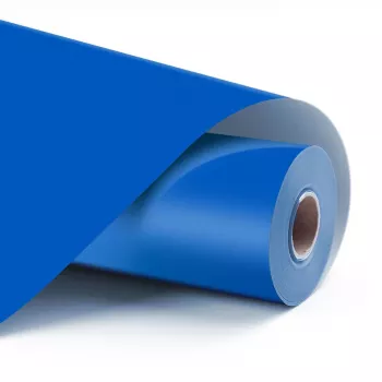LOKLIK permanent självhäftande vinylfilm matt - Royal Blue - 30,5 x 180 cm