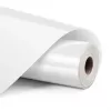 LOKLIK permanent självhäftande vinylfilm glansig - vit - 30,5 x 180 cm (12 inch x 6 inch)