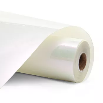 LOKLIK Chameleon värmetransfervinyl - vit till röd - 30,5 x 90 cm