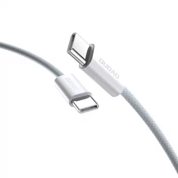 Dudao L6C USB-C till USB-C 60W PD 2 m vit