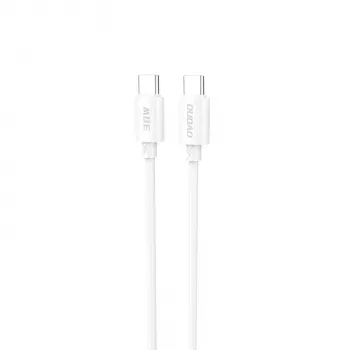 Dudao L4C USB-C till USB-C-kabel 2 m vit