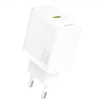 DUDAO A27PEU 30W GaN USB-C laddare vit