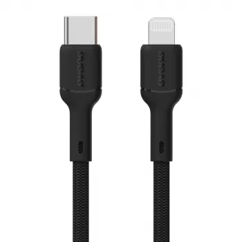Dudao L9X USB-C till Lightning-kabel 2 m svart
