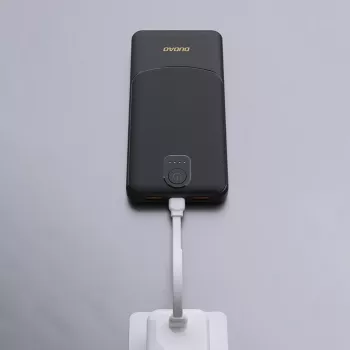Dudao K10Pro Powerbank 20000mAh 2.4A 2x USB-A svart