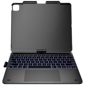 Typecase Flexbook Touch tangentbordsskal för iPad Air 13 M2 2024 / M3 2025 / M4 2026, grå