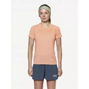 Devold Endurance Merino 130 tee underställströja för dam – Sunrise, storlek M