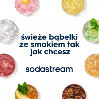 SodaStream Fizz&Go 900 ml kolsyremaskinflaska isblå