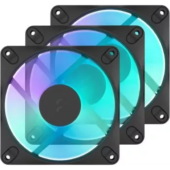 Fractal Design Dynamic 3-14 RGB Black 3-pack 140mm PWM-fläktar
