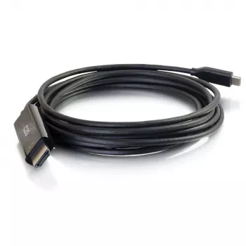 C2G USB-C till HDMI-adapterkabel - 1,83 m - svart - 4K@60Hz - vändbar USB-C-kontakt