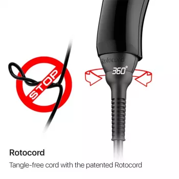 Valera Swiss Silent Jet 8700 D Rotocord Ionic hårtork - grå