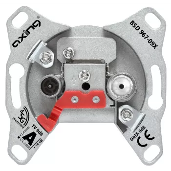 AXING BSD 967-09X multimedia-uttag 9dB 5-1800MHz DOCSIS 3.1/4.0