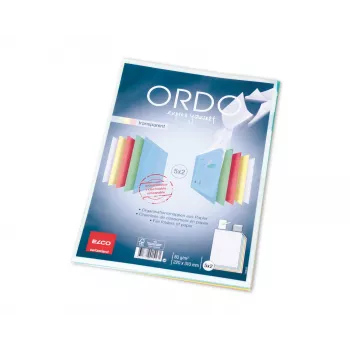 ELCO Ordo transparent organisationsmapp A4, 220 x 310 mm, 80 g/m², färgblandad, 10 st (73696.00)