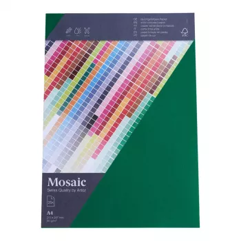 Artoz Papier Mosaic brevpapper granngrön A4 90 g/m² 25 ark