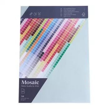 Artoz Papier Mosaic brevpapper ljusblå A4 90 g/m² 25 ark