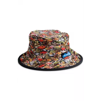 Kavu Fisherman's Chillba solhatt - Fish Line