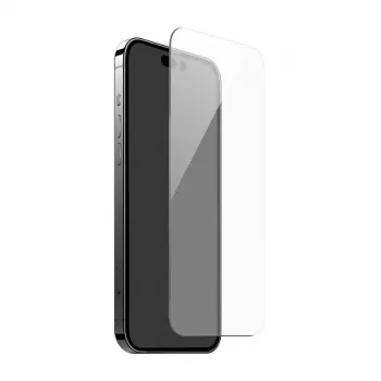 PURO antibakteriell skärmskyddsfolie av härdat glas för Apple iPhone 15 Plus