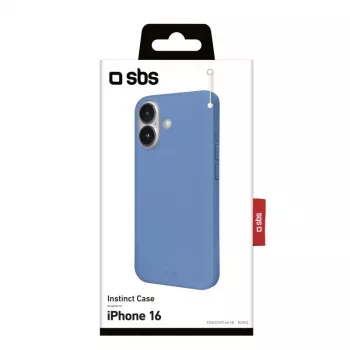 SBS Instinct Cover för iPhone 16 blå
