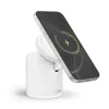 SBS 2-i-1 trådlös magnetisk laddningsstation – vit