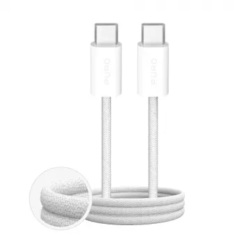 Puro Fabrik USB-C till USB-C-kabel 1 m 100W svart