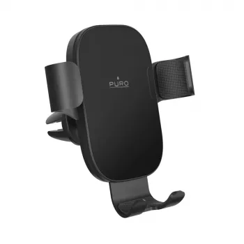 Puro Gravity Air Vent bilhållare för mobil – universellt smartphonefäste – svart