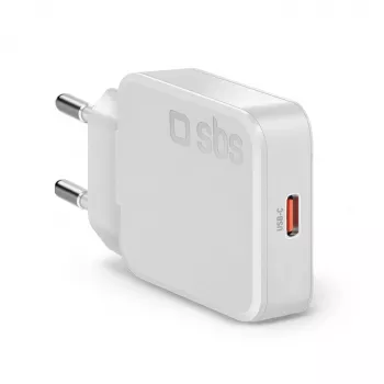 STEP BY STEP SBS 30W 1c slim vit USB-C väggladdare