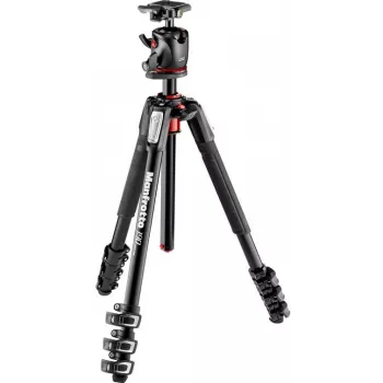 Manfrotto MK190XPRO4-BHQ2 190XPRO4 aluminiumstativkit med kulled