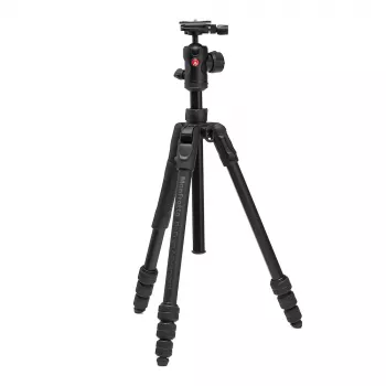 Manfrotto BEFREE Advanced Twist AS Stativkit med kulled (Aluminium, grå)