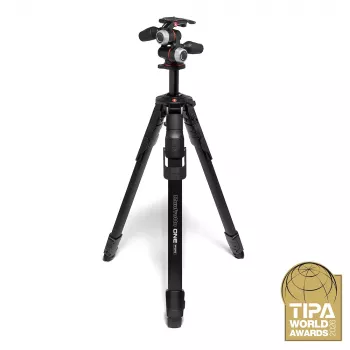 Manfrotto ONE Photo stativ med 3W-huvud