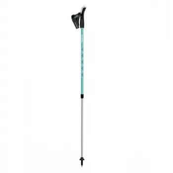 Gabel Ritmo aluminiumvandringsstavar - teal (par)