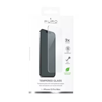 PURO härdat glasskärmskydd för iPhone 14 Plus / iPhone 13 Pro Max