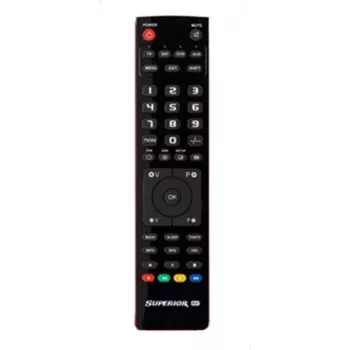 SUPERIOR ELECTRONICS universell Bluetooth-fjärrkontroll med air mouse och IR-inlärning - svart