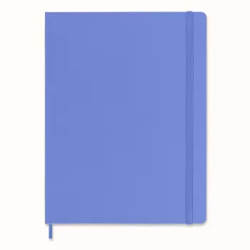 Moleskine Classic Notebook hårt omslag A4 olinjerad Hydrangea Blue