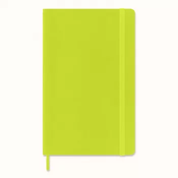 Moleskine Classic Notebook Large linjerad Myrtle Green flexibelt omslag A5
