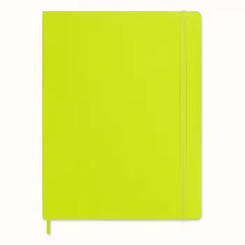 Moleskine Classic anteckningsbok A4 linjerad myrten-grön mjukt omslag