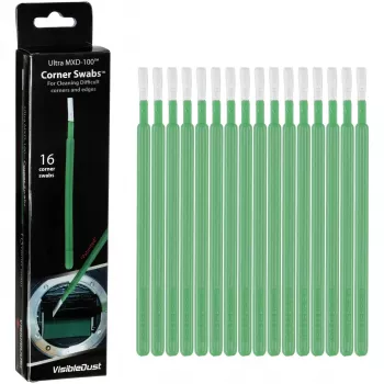 Visible Dust MXD Swabs Corner Green - 12-pack för APS-C-sensorrengöring
