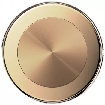 Popsockets Round Radial Gold aluminium MagSafe telefonhållare och ställ guld 807259