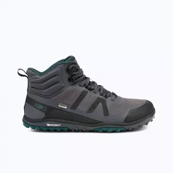 Xero Shoes Scrambler Mid II WP dam vandringskängor - asfalt/Sea Moss, EU 39
