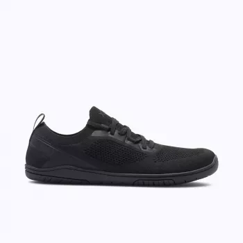 Damskor för löpning Xero Shoes Nexus Knit - svart, Zero Drop, barfotainspirerade